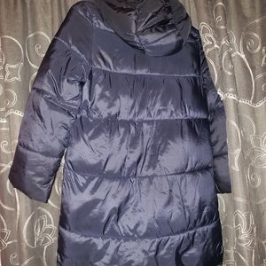 Long warm winter coat